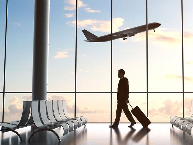 Khu vực chờ chuyến bay quá cảnh tại sân bay quốc tế