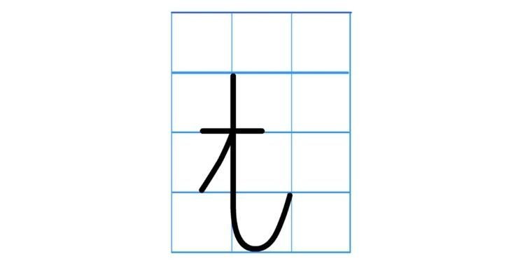 Luyện viết chữ t thường đúng ly
