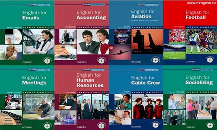 Minh họa bìa sách Oxford Business English - tài liệu học tiếng Anh công sở