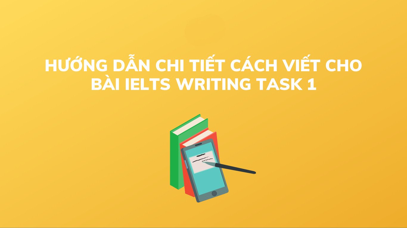Minh họa quy trình viết bài IELTS Writing Task 1