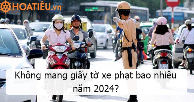 Mức phạt không mang giấy tờ xe theo quy định