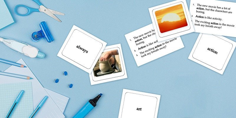 Người học sử dụng sơ đồ tư duy để ghi nhớ từ vựng tiếng Anh giao tiếp