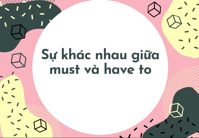 Phân tích các dạng phủ định và nghi vấn của must và have to