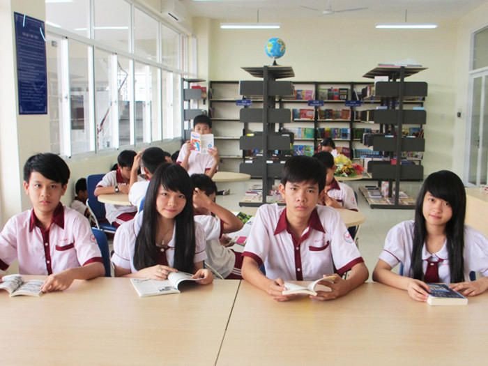 Phòng học tiện nghi tại trường tiểu học tư thục Sài Gòn
