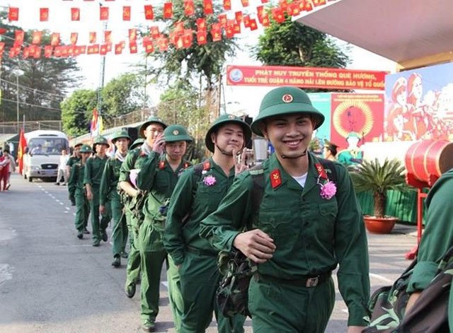 Quân phục và đồ dùng cơ bản được cấp phát khi đi nghĩa vụ quân sự