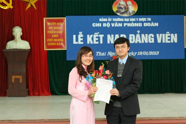 Sơ đồ các bước trong quy trình kết nạp đảng viên mới tại Việt Nam