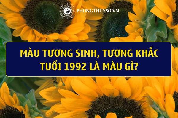 Sơ đồ Ngũ Hành thể hiện mối quan hệ sinh khắc cho người tuổi Nhâm Thân 1992 mệnh Kim