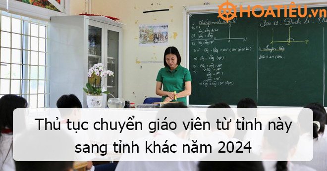 thủ tục thuyên chuyển giáo viên