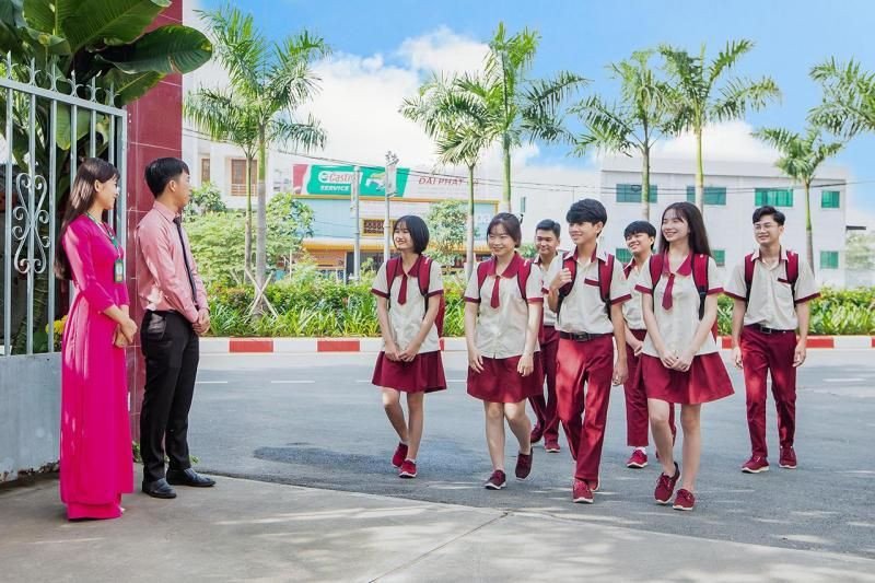 Thư viện trường THCS-THPT Hoa Sen, một trường nội trú cấp 2 nổi bật tại TP.HCM