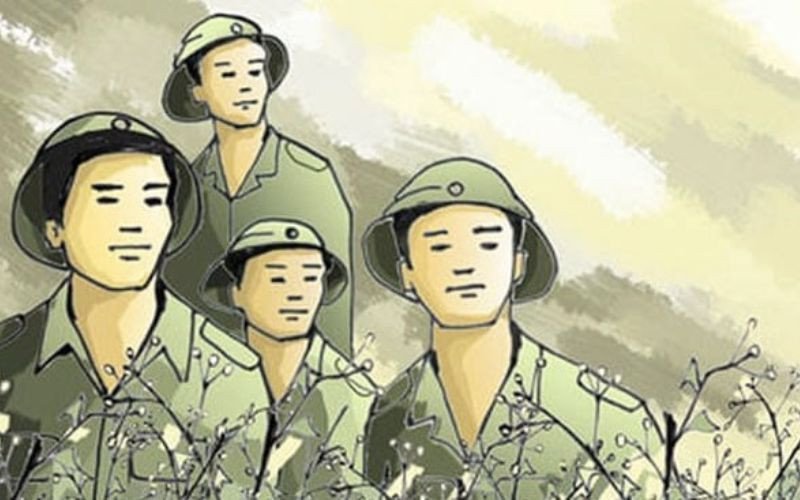 Tình đồng chí keo sơn của người lính trong bài thơ Đồng chí, một trong các tác phẩm văn học lớp 9