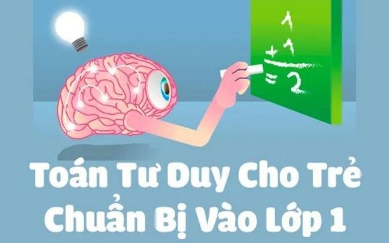 Trẻ học toán tư duy cùng giáo cụ trực quan