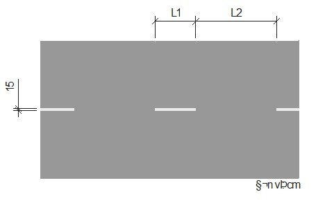 Vạch kẻ đường 1.1 phân chia làn đứt nét