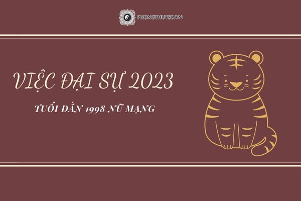 Việc đại sự năm 2023 của nữ 1998