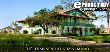 xem năm xây nhà tuổi Thân