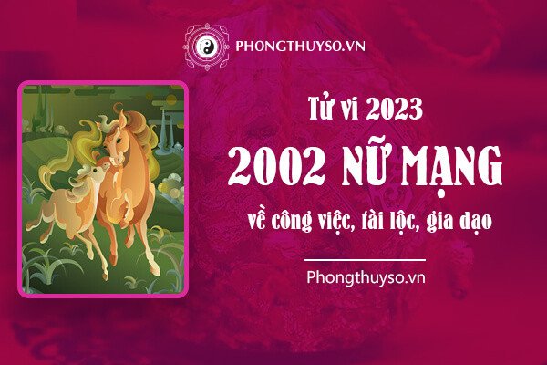 Xem tử vi chi tiết tuổi Nhâm Ngọ 2002 nữ mạng năm 2023