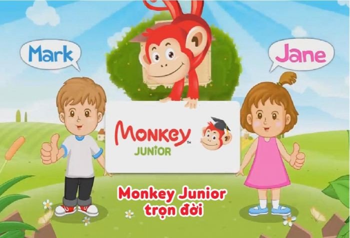 Bài học phát âm tiếng Anh cho trẻ em trên Monkey Junior.