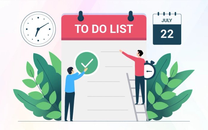 Bảng phân chia mục tiêu học tiếng Anh theo từng tháng, minh họa kế hoạch học từ vựng, nghe, đọc, ngữ pháp, nói và viết.