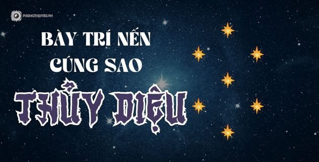 Bát nhang và đồ cúng sao Thủy Diệu để hóa giải vận hạn