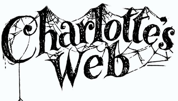 Bìa sách Charlotte’s Web với hình ảnh cô nhện Charlotte và chú lợn Wilbur, minh họa cho tình bạn trong truyện thiếu nhi.
