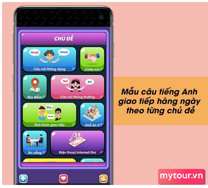 Bucha là ứng dụng học tiếng Anh hiệu quả qua trò chơi cho trẻ em