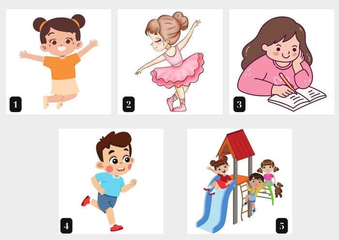 Các đồ vật đang hoạt động với thì hiện tại tiếp diễn