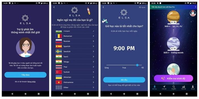 Cải thiện phát âm tiếng Anh với ELSA Speak