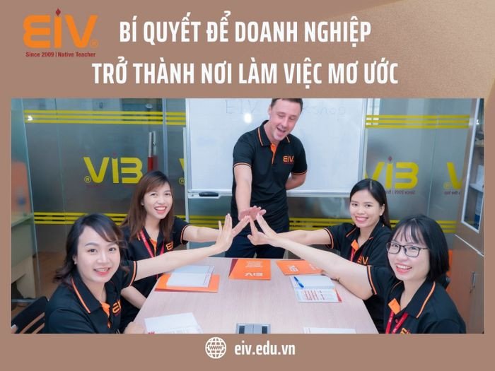 chất lượng đào tạo tiếng Anh cho doanh nghiệp tại EIV Giáo Dục