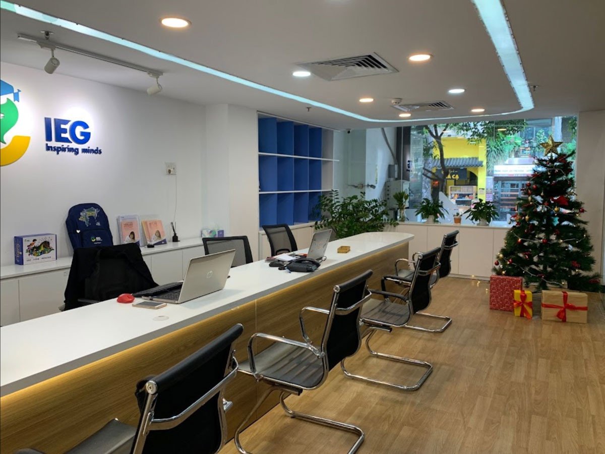 Cơ sở vật chất tiện nghi tại Trung tâm IELTS IEG TP.HCM
