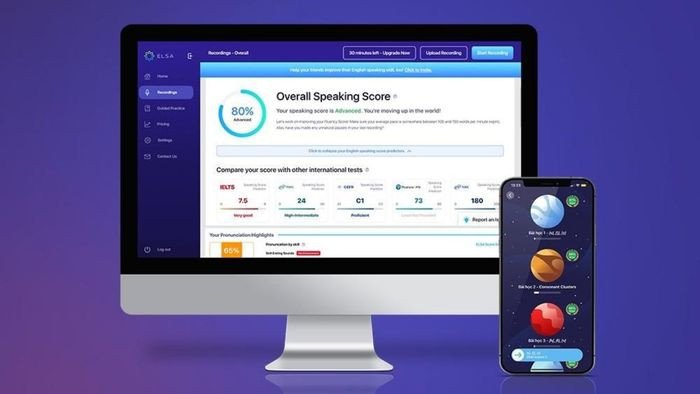 Công cụ luyện phát âm tiếng Anh cung cấp phản hồi ngay lập tức
