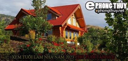 Gia chủ tuổi Tân Sửu xem xét phong thủy xây nhà năm 2023 để đảm bảo may mắn