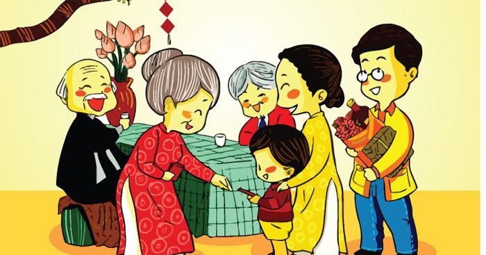 Gia đình hạnh phúc cùng học viết tiếng Anh về chủ đề gia đình