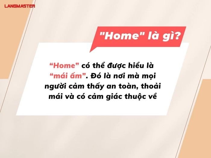 Gia đình hạnh phúc quây quần trong không gian ấm cúng, thể hiện ý nghĩa của mái ấm Home.