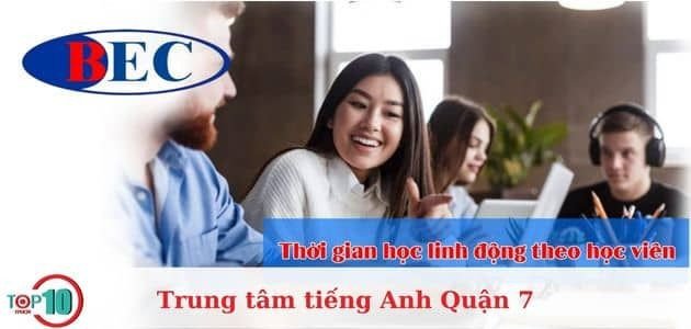Giáo viên bản ngữ hướng dẫn học viên tại British English Club quận 7