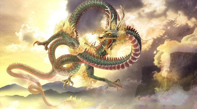 Hình ảnh biểu tượng rồng đại diện cho người tuổi Canh Thìn 1940 với bản chất mạnh mẽ và quyền lực