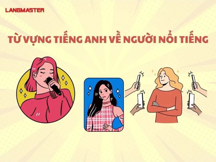 Hình ảnh minh họa các từ vựng mô tả người nổi tiếng
