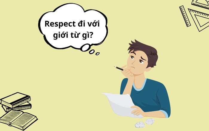 Hình ảnh minh họa câu hỏi về giới từ đi kèm với từ Respect trong tiếng Anh