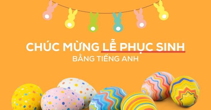 Hình ảnh minh họa lễ Phục Sinh với trứng trang trí nhiều màu sắc