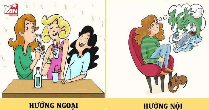 Hình ảnh một nhóm người đang tương tác vui vẻ tại một sự kiện, đại diện cho tính cách hướng ngoại.