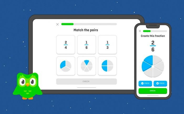Học ngôn ngữ qua Duolingo