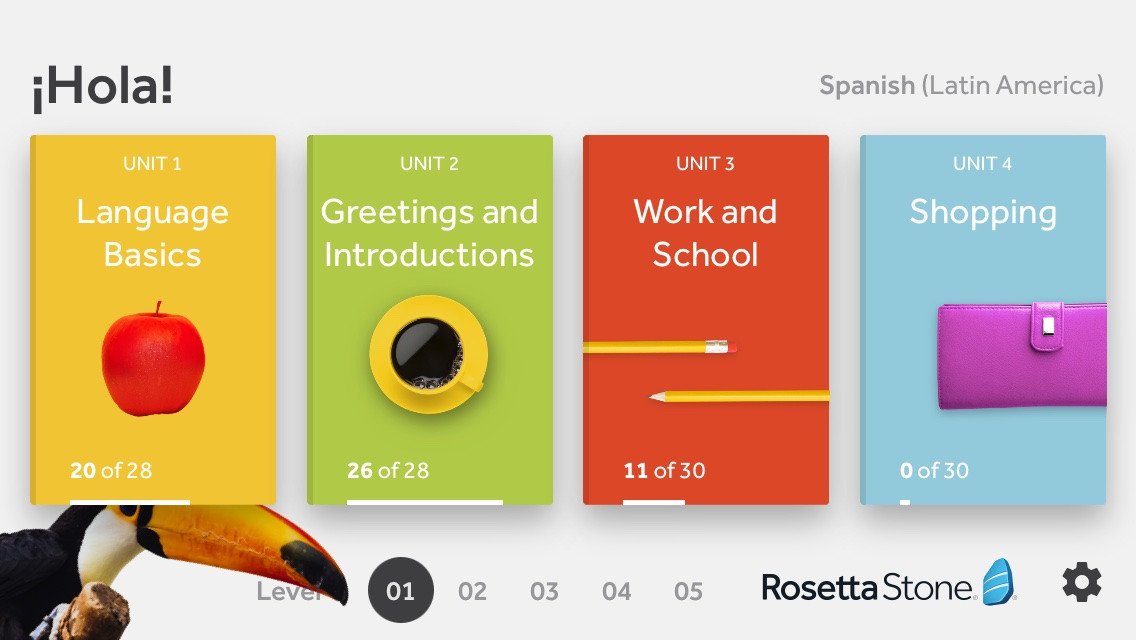 Học phát âm tiếng Anh qua phương pháp Rosetta Stone
