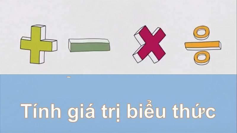 Học sinh thực hiện các bước tính giá trị biểu thức theo quy tắc