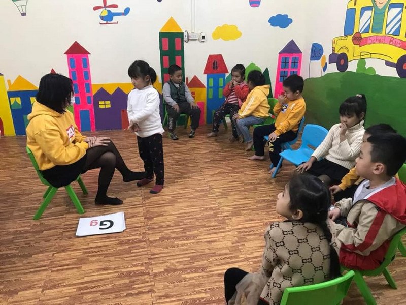 Học sinh tương tác qua trò chơi tại Ala Ala Ninh Bình