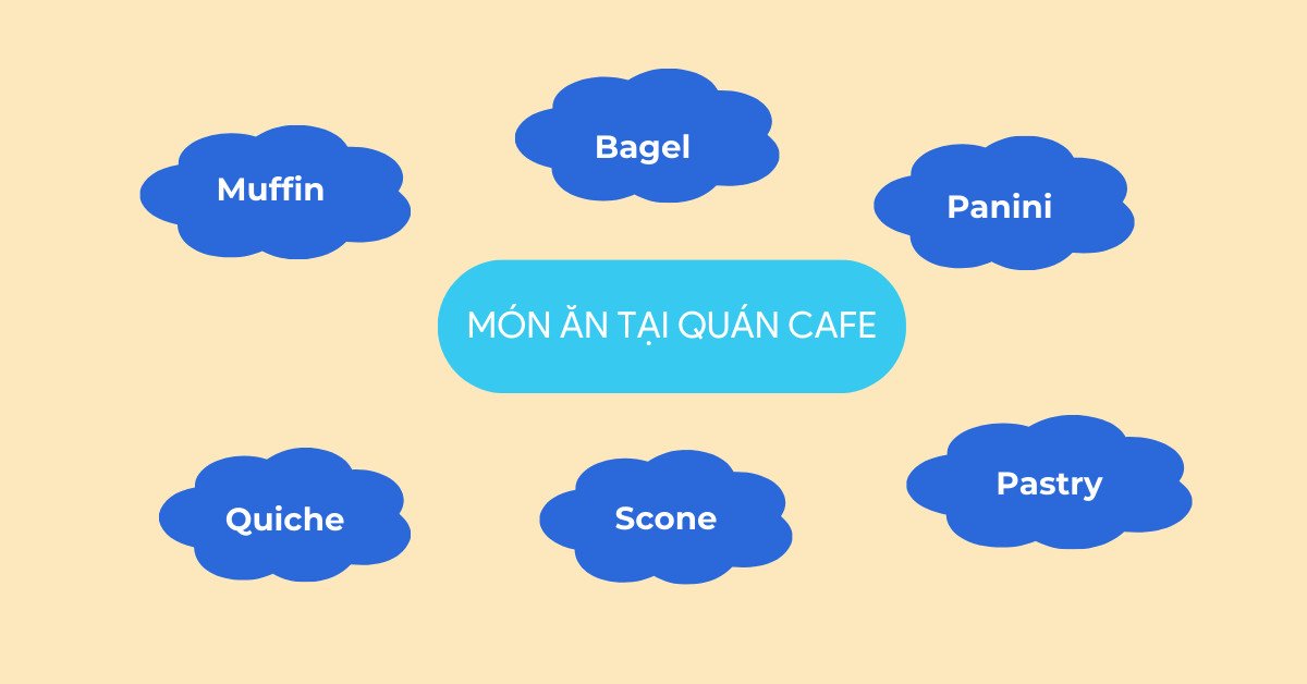 Học từ vựng tiếng Anh về dụng cụ quán cafe