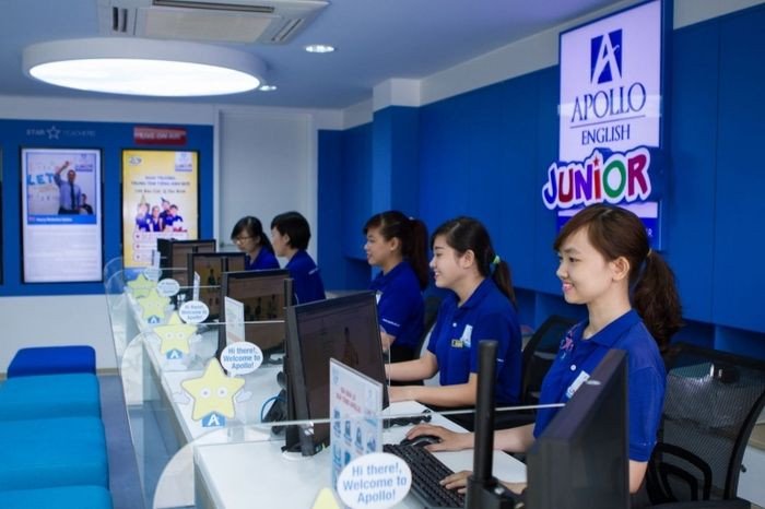 Học viên Apollo English hào hứng tham gia hoạt động nhóm