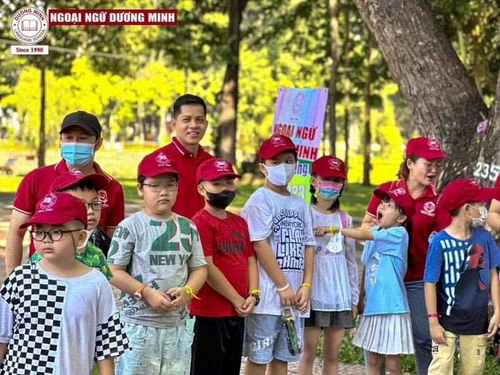 Học viên đang học tại Trung tâm Ngoại ngữ Dương Minh Quận 6