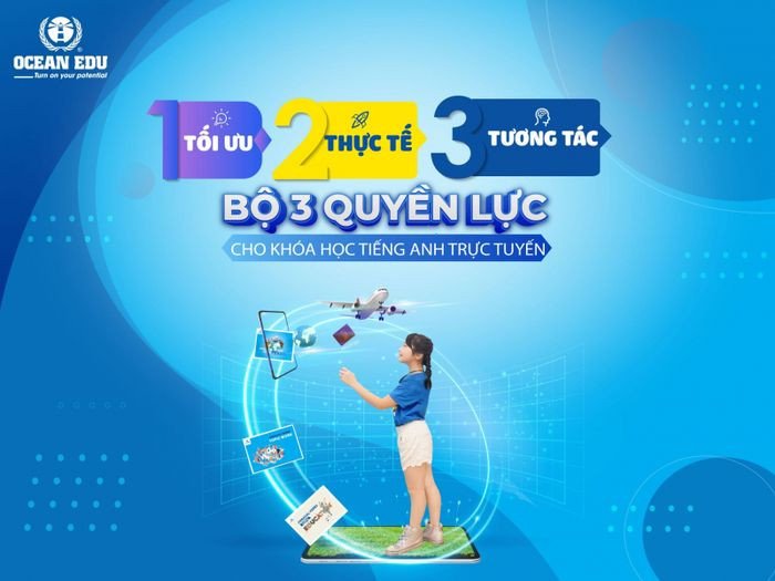 Học viên tại trung tâm Anh ngữ Ocean Edu Vinh hăng say học tập