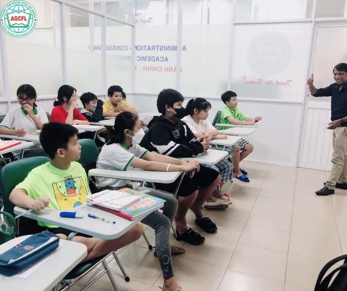 Học viên tích cực tương tác tại Ngoại ngữ An Giang
