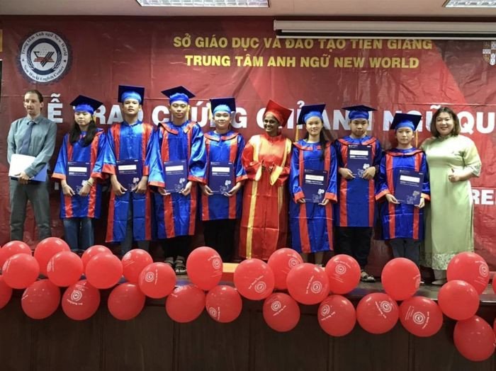 Không gian học tập hiện đại tại Anh ngữ New World