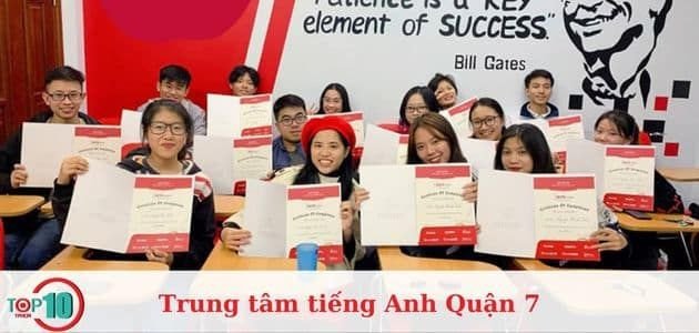 Không gian lớp học luyện thi IELTS tại IELTS Fighter quận 7