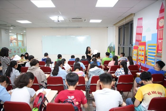 Không gian lớp học tại Anh văn Hội Việt Mỹ VUS
